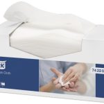 Tork jemné utierky na utieranie pacientov Premium, 1 vrstvové, biele