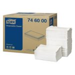 Tork jednorázové utierky na utieranie pacientov (1 kart.), 5 vrstvové, biele