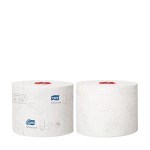 Tork Mid-size toaletný papier (1kart.- 27ks), 2 vrstvový, biely