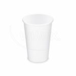 Papierový pohár biely Ø80mm 330ml `ML: 0,3L/10oz` [50 ks]