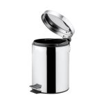 Nášľapný kôš na odpadky, nerezový 5 l